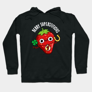Berry Superstitious Cute Fruit Pun Hoodie